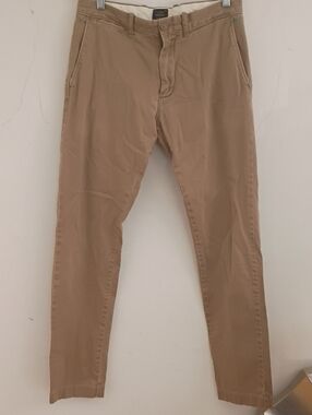 J. Crew Men's Chino Pants in Khaki